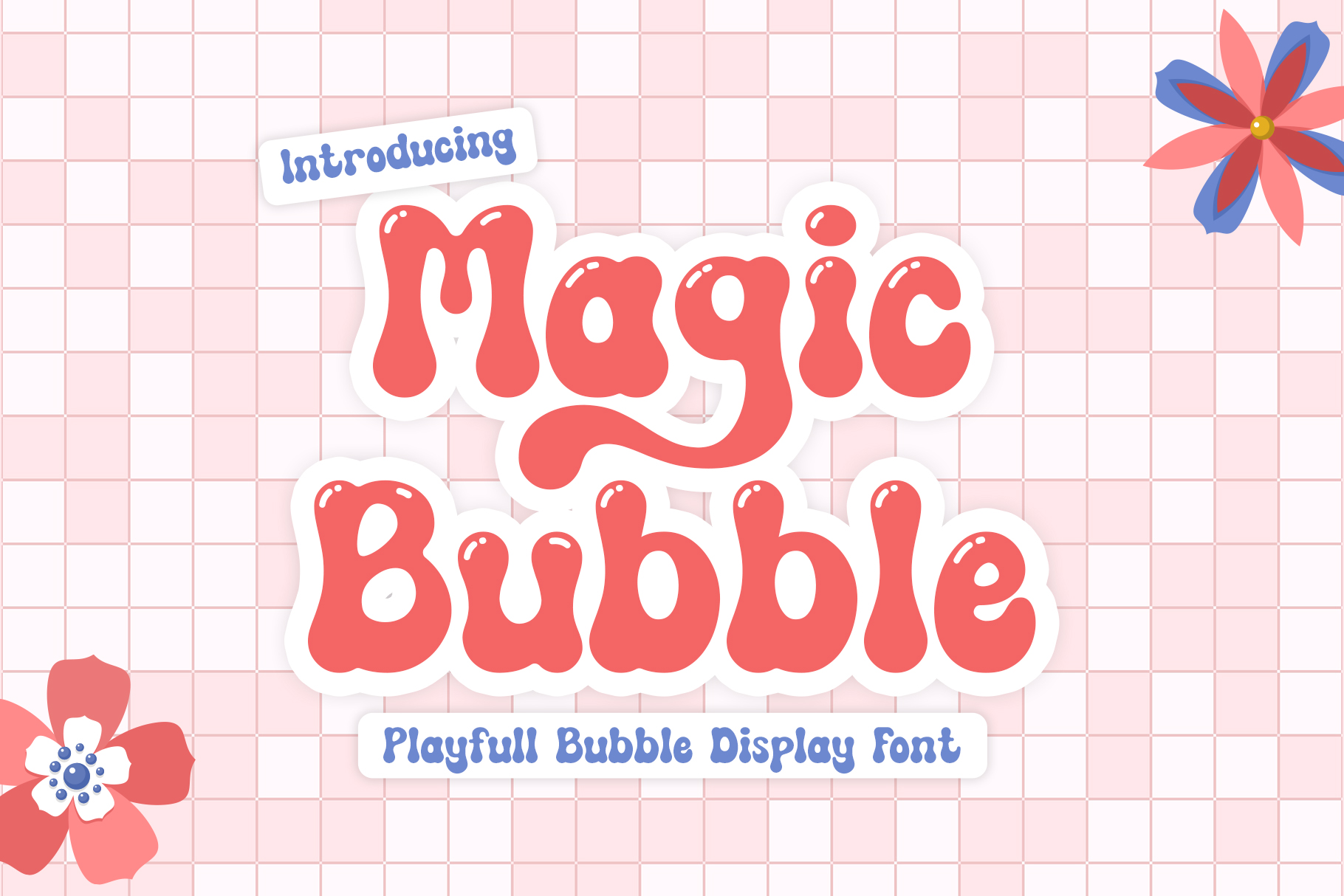 Magic Bubble Font By Slideshoot