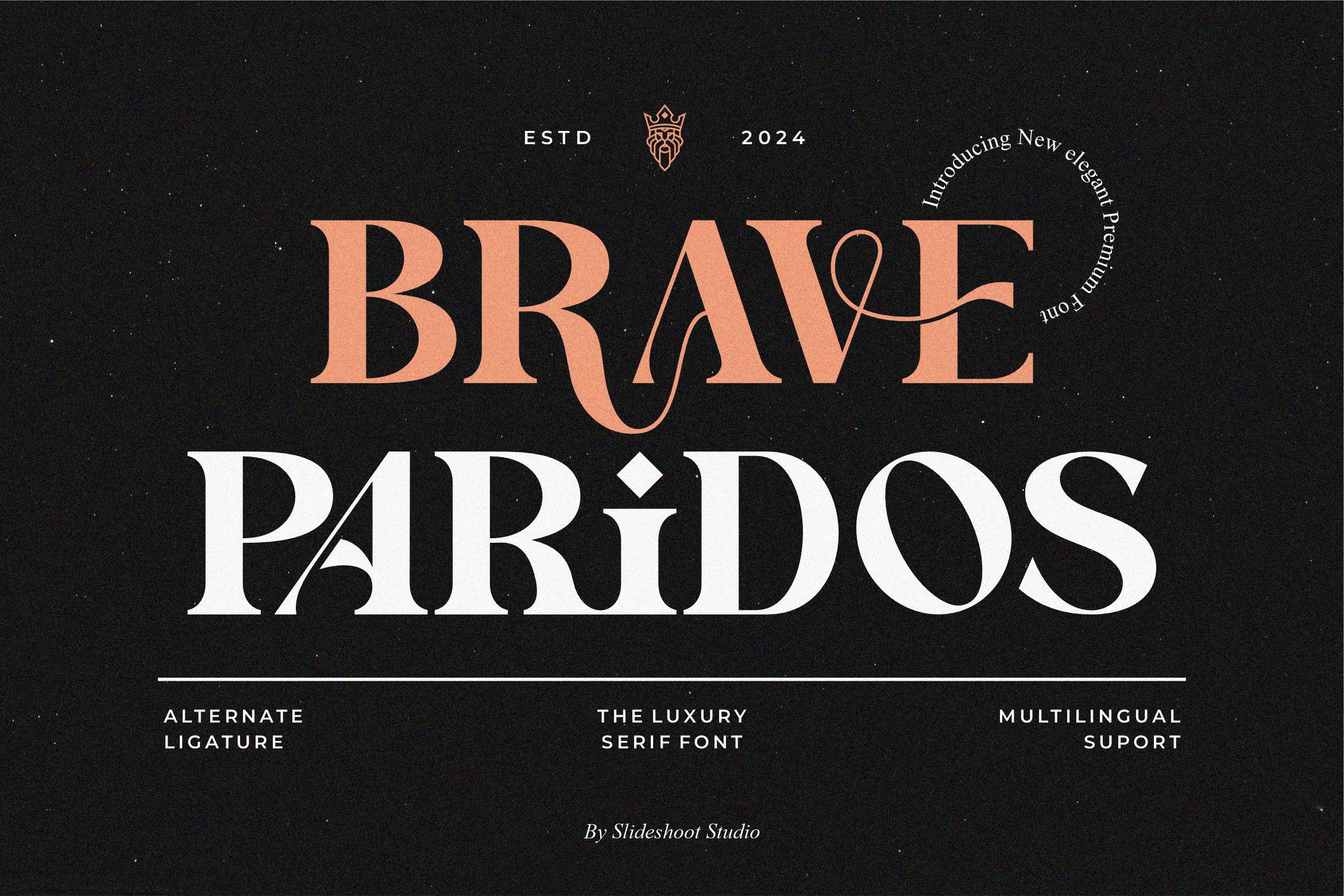 Brave Paridos Font by SlideShoot